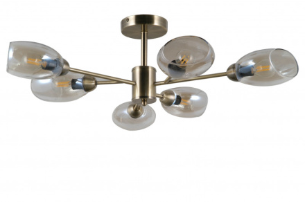 Люстра на штанге Natali Kovaltseva 81037/6C ANTIQUE