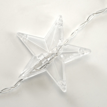 Светодиодная гирлянда занавес Звездочки Feron CL25 48607