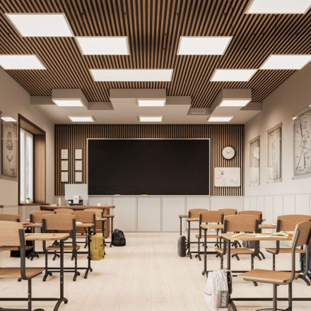 Светодиодная панель Arlight IM-EMERGENCY-3H-S600x600-40W Warm3000 (WH, 120 deg, 230V) 056641