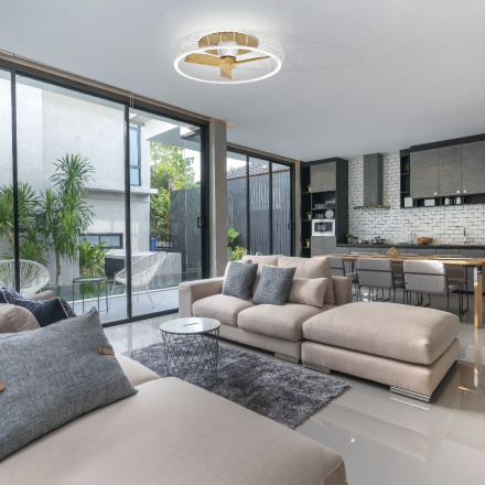 Люстра-вентилятор Mantra Nature 7809