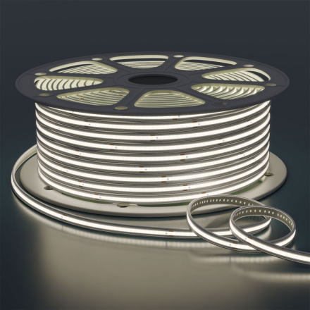 Светодиодная лента Apeyron 220В COB 9Вт/м 6500K 50м IP65 10-112