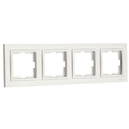 Рамка на 4 поста Mono Electric Despina слоновая кость 102-010000-163