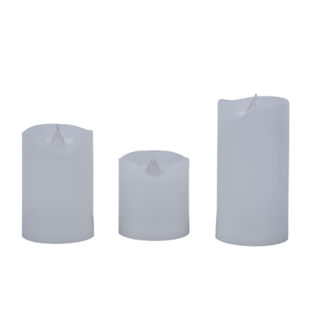 Набор свечей светодиодных Uniel ULD-F060 WARM WHITE CANDLE SET3 UL-00008593