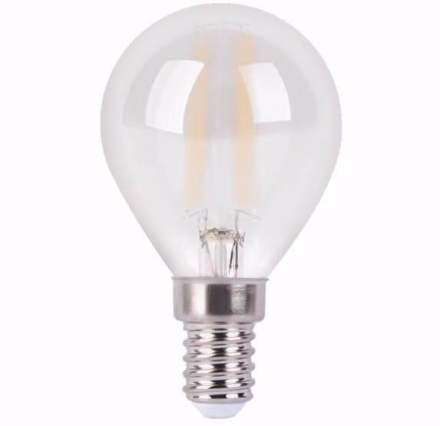 Лампа светодиодная филаментная Gauss E14 5W 2700К матовая 104201105