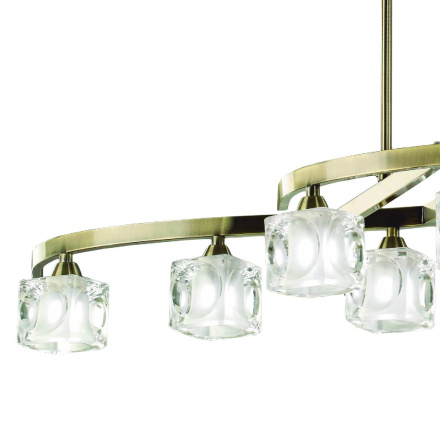 Подвесная люстра Mantra Cuadrax 0996