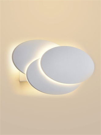 Настенный светильник Elvan GW-6809R-12W-WW-Wh