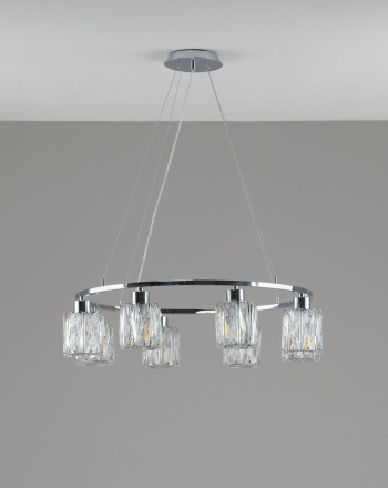 Подвесная люстра Moderli Prismique V11708-8P