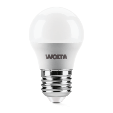 Светодиодная лампа WOLTA 7.5Вт 3000K E27 груша матовая 25Y45GL7.5E27