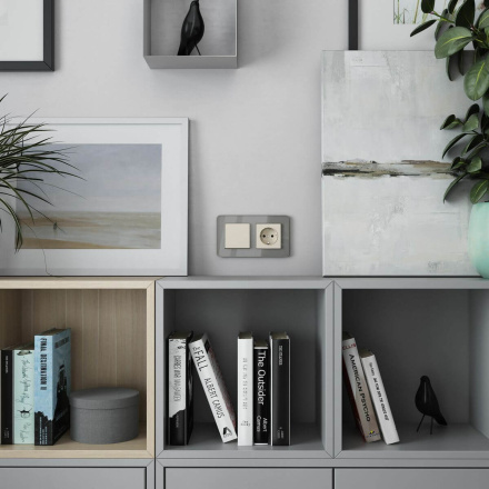 Розетка с заземлением Werkel 4690389184710 W1171062