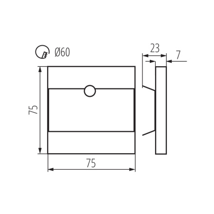 Подсветка для лестниц Kanlux Terra 29861