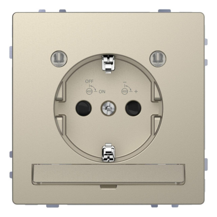 Розетка Schneider Electric Merten D-Life 16A с/з и LED модулем MTN2304-6033