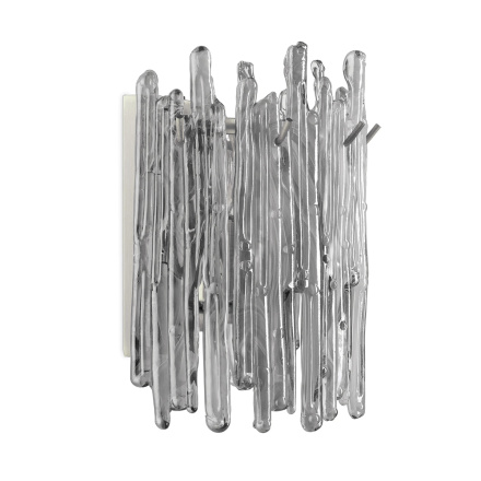 Настенный светильник DeLight Collection Saint Roch KG1258W-2 chrome/smoke