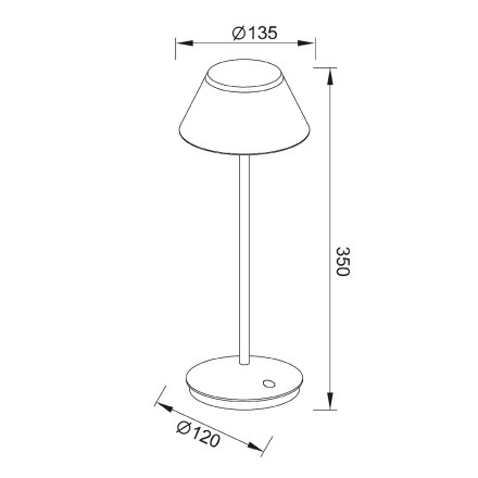 Уличный переносной светильник Mantra K5 7988