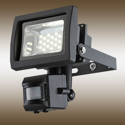 Прожектор светодиодный с датчиком движения Globo Radiator III 34234S