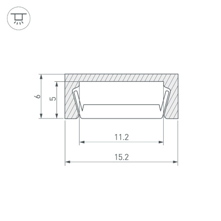 Алюминиевый профиль Arlight MIC-3000 036045