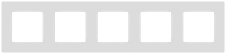 Рамка на 5 постов Эра Классик 12-5205-01 Б0067777