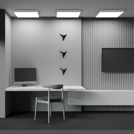 Потолочный светильник Maytoni Zon C032CL-90W3K-SQ-W