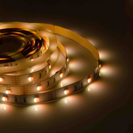 Светодиодная лента Apeyron 12В СТ 7,2Вт/м smd5050 30д/м IP20 360Лм/м 5м RGBW 00-100