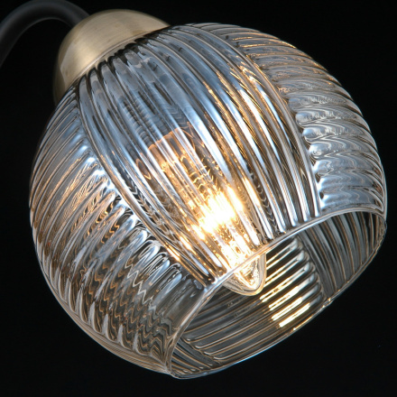 Люстра на штанге Illumico IL0398-8CSQ-79 BK AB