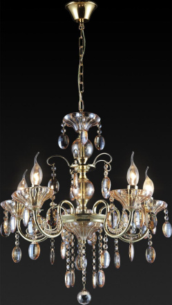 Подвесная люстра Toplight Yolanda TL7210D-05GD