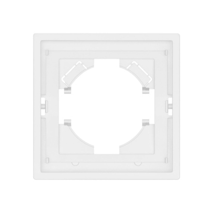 Рамка пластиковая на 1 пост Arlight FRM-TENDO-PL-1-WH 053835
