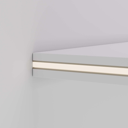 Алюминиевый профиль Arlight SL-MINI-6-H9-2000 ANOD OLIVE GREY 038203