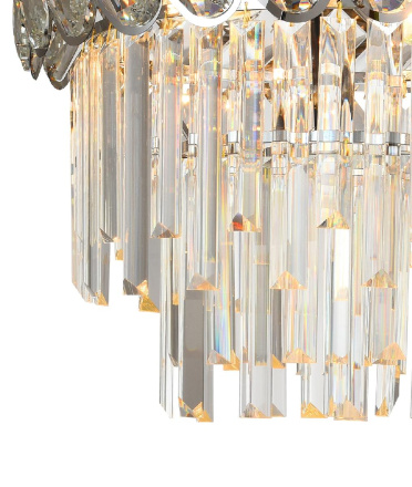 Подвесная люстра Natali Kovaltseva ARMOUR 81436/6C CHROME