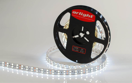 Светодиодная лента Arlight RT 2-5000 24V Cool 8K 2x2 (5060, 600 LED, LUX) 013756
