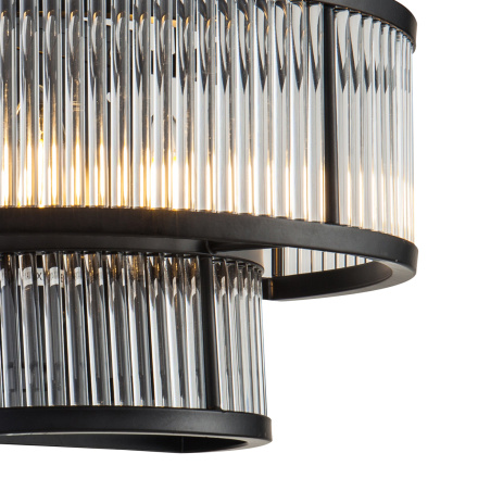 Настенный светильник Delight Collection Crystal bar KM0926W-2 black