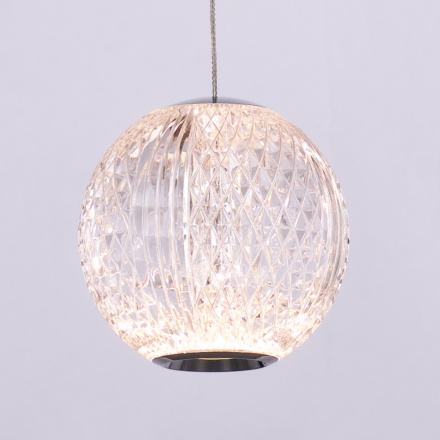 Подвесная люстра DeLight Collection Elliot Diamante MD20001012-18A chrome