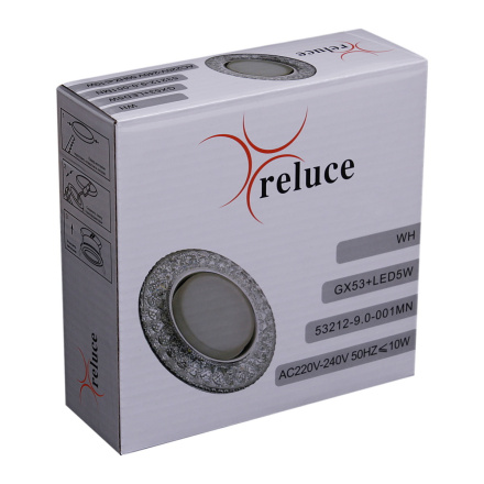 Точечный светильник Reluce 53212-9.0-001MN GX53+LED5W DL WH 4000K