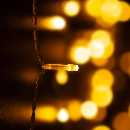 Гирлянда занавес Eurosvet 200-002 теплый белый 2*3м IP20