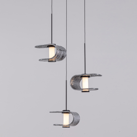 Подвесной светильник Delight Collection MD24020901-3A black/smoky