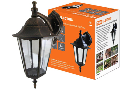 Уличный настенный светильник TDM Electric 6060-12 SQ0330-0012