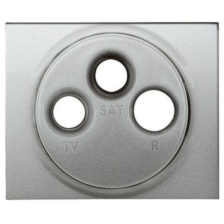 Лицевая панель Legrand Galea Life розетки TV-RD-SAT алюминий 771389
