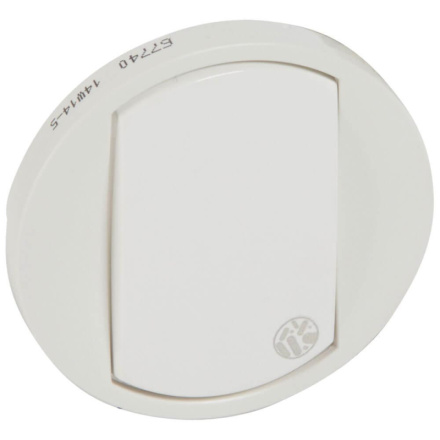 Клавиша Legrand Celiane выключателя антибактериальная белая 067740