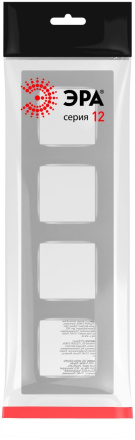 Рамка на 4 поста Эра Классик 12-5204-03 Б0067692