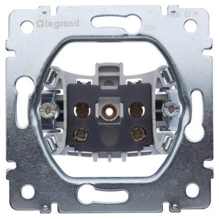 Розетка 2К Legrand Galea Life 16A 250V б/з безвинтовой зажим 775916