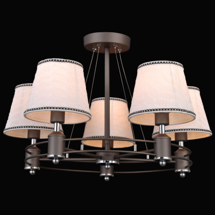 Люстра на штанге Natali Kovaltseva LORD 75095/5C ANTIQUE GRAY