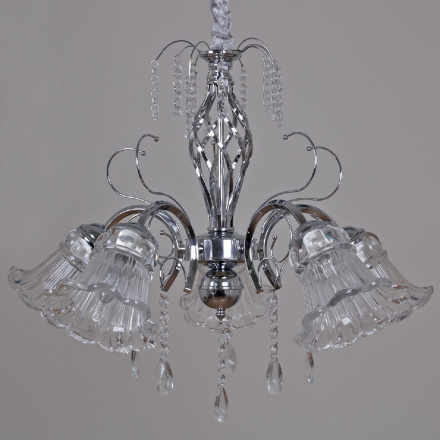 Подвесная люстра Reluce 02349-0.4-05 CR+CL