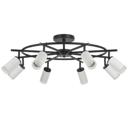 Люстра на штанге Lightstar Rullo LR7183680 (571718+214436-8+202430-8)