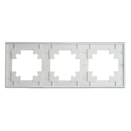 Рамка трехместная Stekker GFR00-7003-01M Катрин 49596