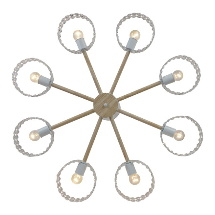 Люстра на штанге Escada Banjo 679/8P White