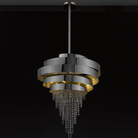 Подвесная люстра Delight Collection 68044 black chrome