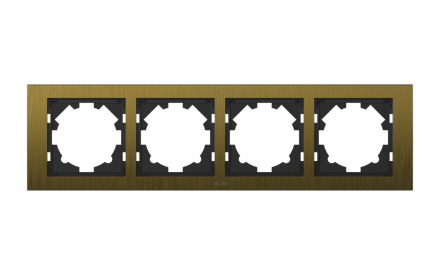 Рамка четырехместная ELBI Zena Platin 500-075800-228