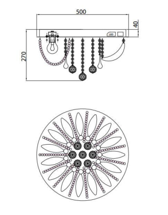 Лампа светодиодная (UL-00006497) Uniel GX53 7W 3000K матовая LED-GX53-7W/3000K+3000K/GX53/FR PLB02WH