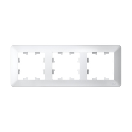 Рамка 3-ая Systeme Electric AtlasDesign Air Белый/дымчатый белый ATN220103