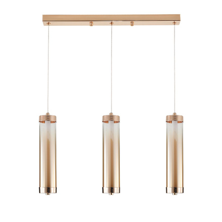 Подвесной светильник Indigo Rilucente 11061/3P Gold V000150L