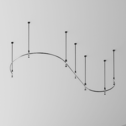 Шинопровод накладной/подвесной Maytoni Flarity TRX154-2SR-D1200-B