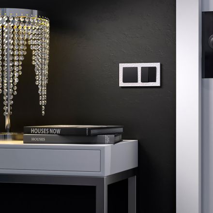 Выключатель Werkel Черный матовый 4690389156700 W1120008 a051628